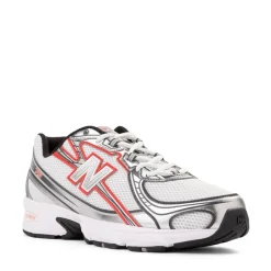 New Balance 740 Athletic Shoe - Grey / Firecracker