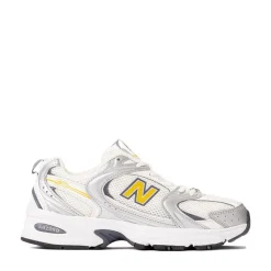 New Balance 530 Athletic Shoe - Grey / Off White / Yellow