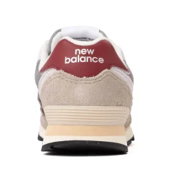 New Balance 574 Athletic Shoe - Little Kid - Arid Stone / Burgundy