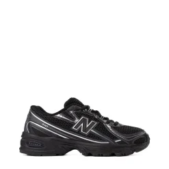 New Balance 740 Athletic Shoe - Little Kid - Black / Silver Metallic
