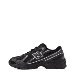 New Balance 740 Athletic Shoe - Little Kid - Black / Silver Metallic