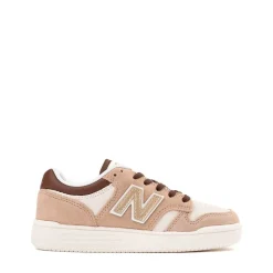 New Balance 480 Athletic Shoe - Little Kid - Flat Taupe / Rich Oak