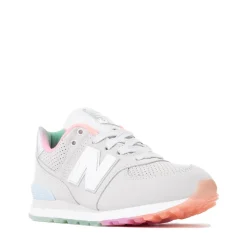 New Balance 574 Athletic Shoe - Little Kid - Grey / Multicolor