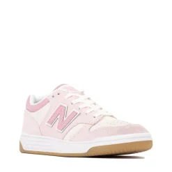 New Balance 480 Athletic Shoe - Little Kid - Pink / White