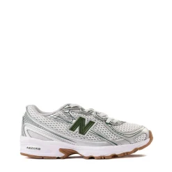 New Balance 740 Athletic Shoe - Little Kid - Silver Metallic / Alpine Green