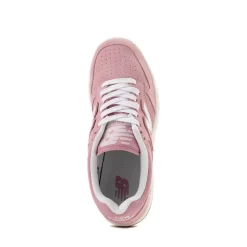 New Balance 480 Athletic Shoe - Little Kid - White / Pink Taffy