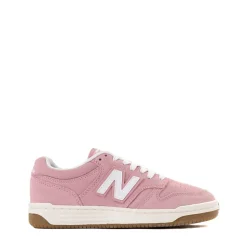 New Balance 480 Athletic Shoe - Little Kid - White / Pink Taffy