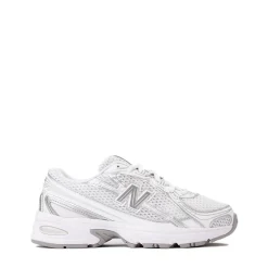 New Balance 740 Athletic Shoe - Little Kid - White / Silver Metallic