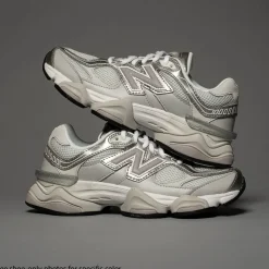 New Balance 9060 Athletic Shoe - Raincloud / Truffle Salt