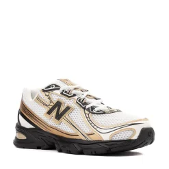New Balance 740 Athletic Shoe - White / Gold / Black
