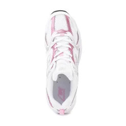 New Balance 530 Athletic Shoe - White / Pink Sugar