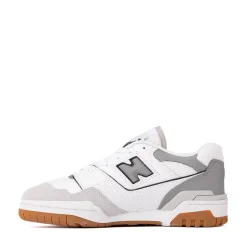 New Balance 550 Athletic Shoe - White / Slate Grey / Brighton Grey