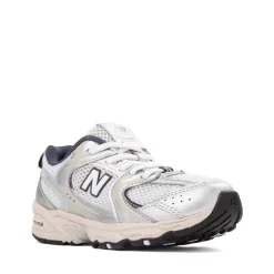 New Balance 530 Bungee Athletic Shoe - Little Kid - Summer Fog / Nimbus Cloud / NB Navy