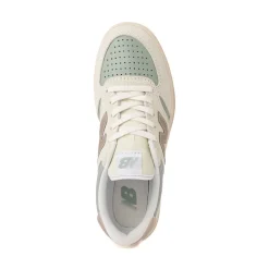 New Balance T500 Athletic Shoe - Grey / Mosaic Green