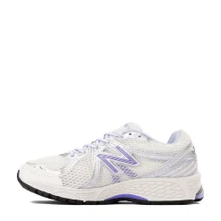 New Balance 860v2 Athletic Shoe - White / Electric Indigo