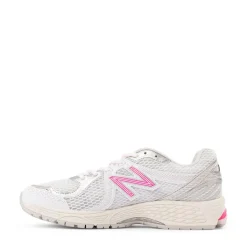New Balance 860v2 Athletic Shoe - White / Pink Heat