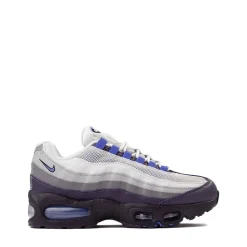 Nike Air Max 95 Athletic Shoe - Big Kid - Photon Dust / Sapphire-Dark Raisin