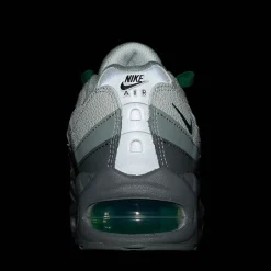 Nike Air Max 95 Big Bubble Athletic Shoe - Big Kid - Smoke Grey / Black Malachite / Light Pumice