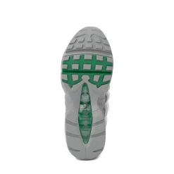 Nike Air Max 95 Big Bubble Athletic Shoe - Big Kid - Smoke Grey / Black Malachite / Light Pumice