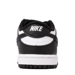 Nike Dunk Low Athletic Shoe - Baby / Toddler - White / White / Black