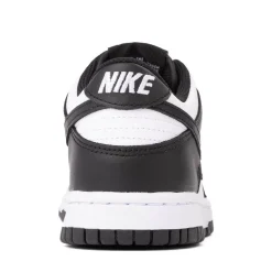 Nike Dunk Low Athletic Shoe - Big Kid - White / White / Black