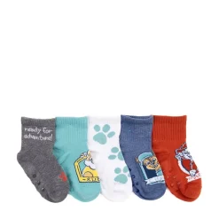 Paw Patrol Quarter Socks 5 Pack - Toddler - Multicolor