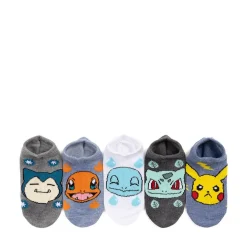 Pokémon Low Socks 5 Pack - Little Kid - Multicolor
