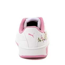 PUMA Carina Street Floral Athletic Shoe - Baby / Toddler - PUMA White / Mauved Out
