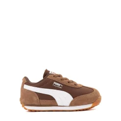 PUMA Easy Rider Vintage Athletic Shoe - Baby / Toddler - Haute Coffee / PUMA White