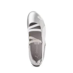 PUMA Speedcat Ballet Metallic Sneaker - Big Kid - Metallic Ash Gray / PUMA White