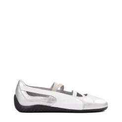 PUMA Speedcat Ballet Metallic Sneaker - Big Kid - Metallic Ash Gray / PUMA White