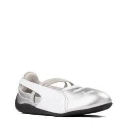 PUMA Speedcat Ballet Metallic Sneaker - Little Kid / Big Kid - Metallic Ash Gray / PUMA White