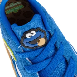 Reebok x Sesame Street Cookie Monster Club C Athletic Shoe - Little Kid - Blue