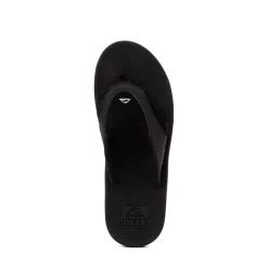 Reef Fanning Flip Flop - Little Kid - Black / Silver