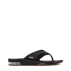 Reef Fanning Flip Flop - Little Kid - Black / Silver