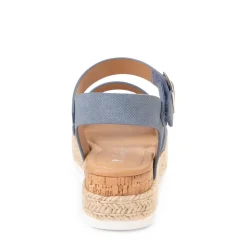 Sarah-Jayne Bryce Platform Sandal - Little Kid / Big Kid - Denim Blue