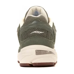Saucony Grid Jazz 9 Athletic Shoe - Olive / Off White