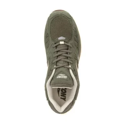 Saucony Grid Jazz 9 Athletic Shoe - Olive / Off White