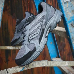 Saucony Ride Millennium Athletic Shoe - Grey / Black