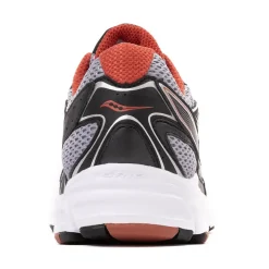 Saucony Ride Millennium Athletic Shoe - Grey / Black / Red