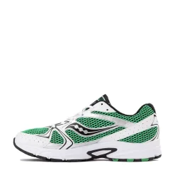 Saucony Ride Millennium Athletic Shoe - White / Fern