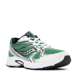 Saucony Ride Millennium Athletic Shoe - White / Fern