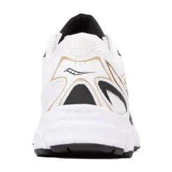Saucony Ride Millennium Athletic Shoe - White / Gold / Black