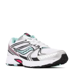 Saucony Ride Millennium Athletic Shoe - White / Silver / Aqua