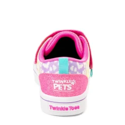 Skechers Twi-Lites Twinkle Pets Glitter Cat Sneaker - Toddler / Little Kid - Pink