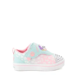 Skechers Twi-Lites Twinkle Pets Glitter Dog Sneaker - Toddler / Little Kid - Mint
