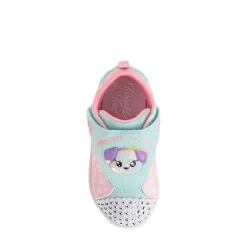 Skechers Twi-Lites Twinkle Pets Glitter Dog Sneaker - Toddler / Little Kid - Mint