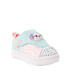 Skechers Twi-Lites Twinkle Pets Glitter Dog Sneaker - Toddler / Little Kid - Mint