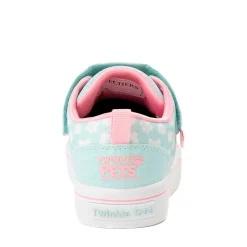 Skechers Twi-Lites Twinkle Pets Glitter Dog Sneaker - Toddler / Little Kid - Mint