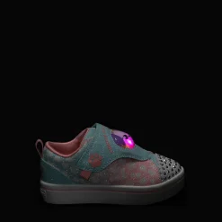Skechers Twi-Lites Twinkle Pets Glitter Dog Sneaker - Toddler / Little Kid - Mint